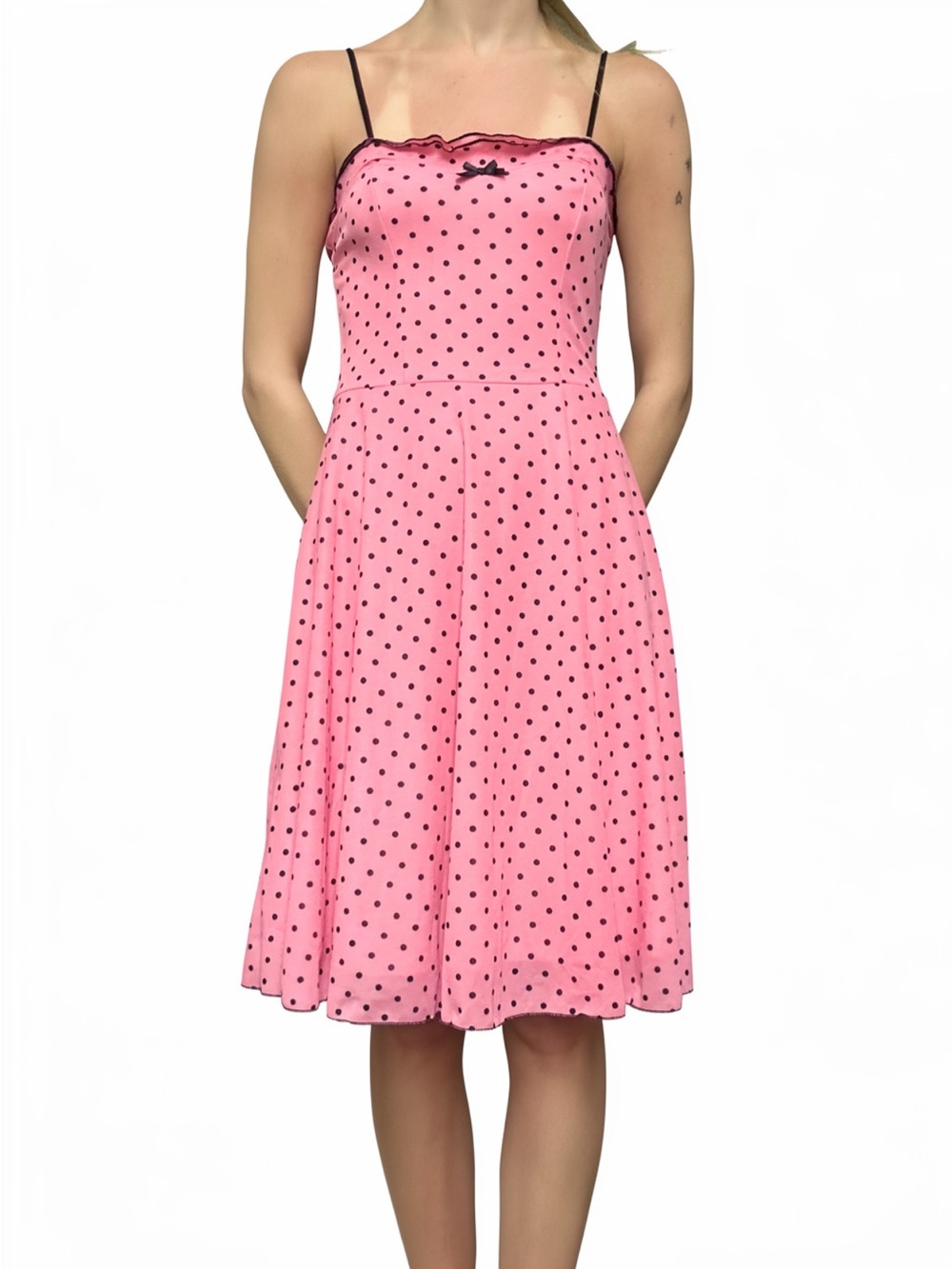 Pink Polka Dot Dress